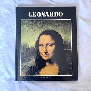 Leonardo by Mina Bacci Hardcover Art Book